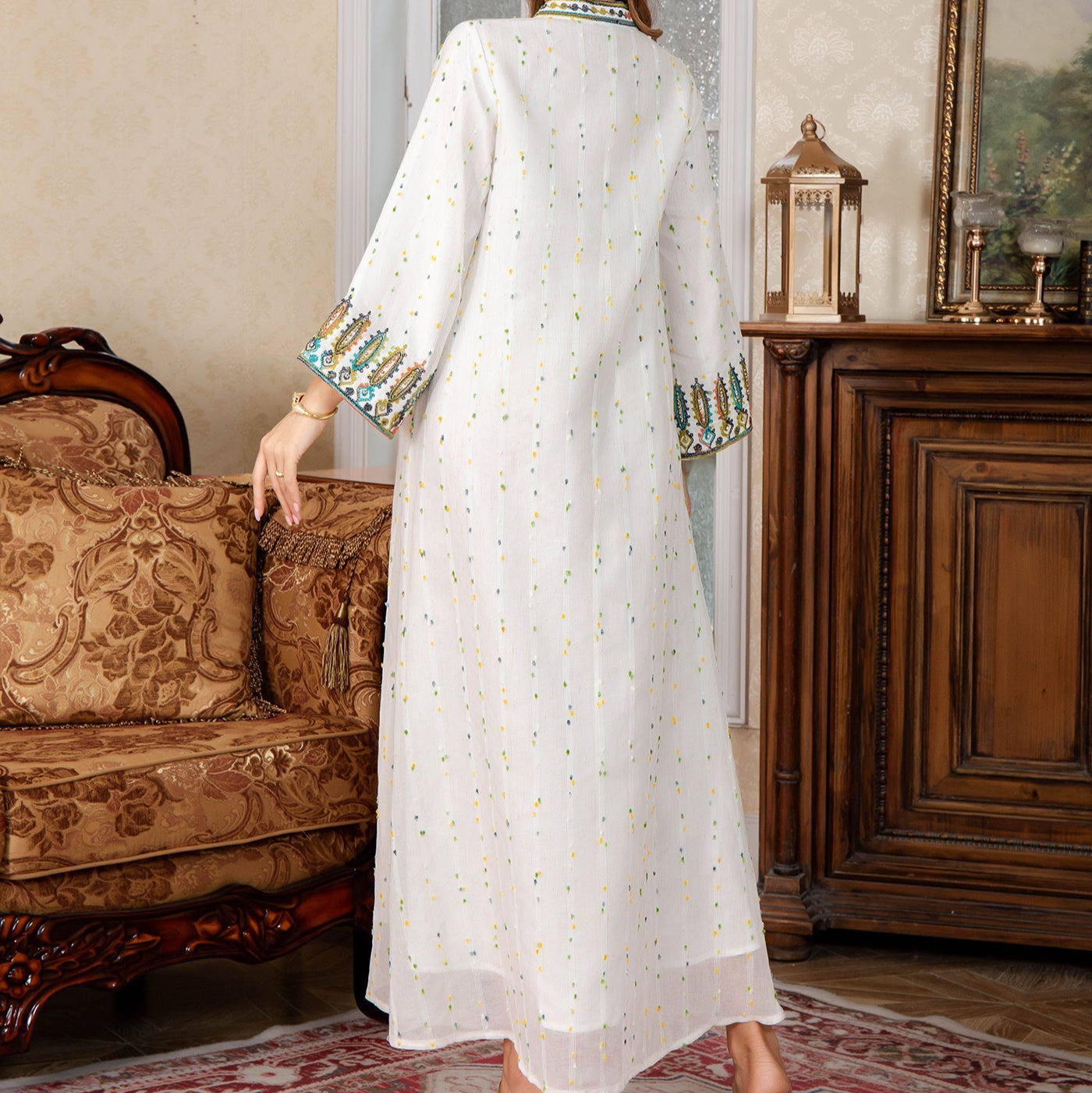 Women's Dubai Elegant Arabic Robe