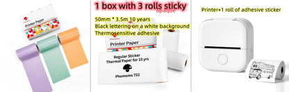 Mini Thermal Portable Label Printer