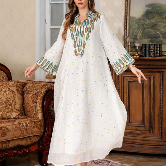 Women's Dubai Elegant Arabic Robe