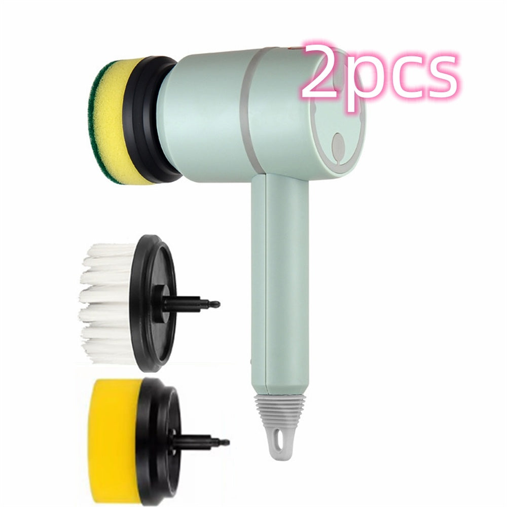 Electric Dishwashing Brush Dishwashing Brush Automatic Wireless USB Rechargeable Professional Kitchen Bathtub Tile Cleaning Brushes