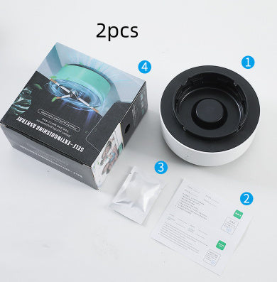 Smoke  Air Removal Purification Ashtray