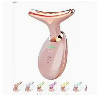 Thermal Neck Lifting And Tighten Massager Electric Microcurrent Wrinkle Remover