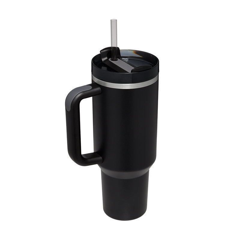 Stainless Steel Coffee Cup 1200ML Spill Proof Vacuum Tumbler With Lid Tapered Mug Gifts For Valentine Lover Suitable For Car Gym Office Travel