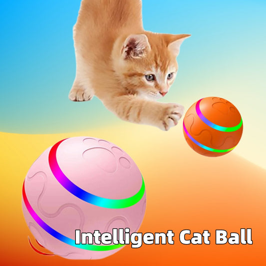 Wicked Ball Toy Intelligent Ball USB Cat Toys Self Rotating Ball Automatic Rotation Ball