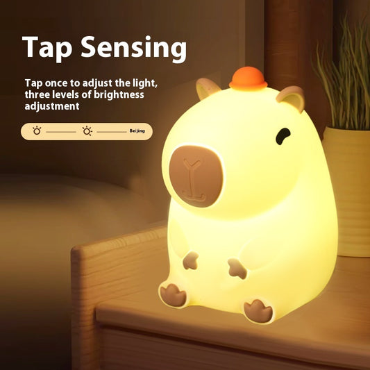 Silicone Cute Small Night Lamp Creative