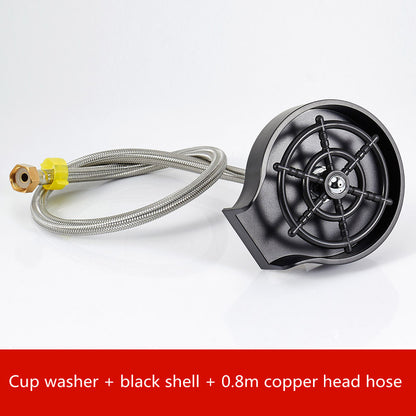 Spray Automatic Faucet Coffee Pitcher Bar Counter Cup Washer Sink High-pressure Wash Cup Tool Kitchen