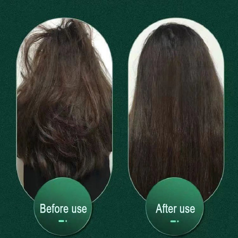 Hair Straightener Hot Comb Negative Ion Curling Tong Dual-purpose Electric Hair Brush New 2 In 1